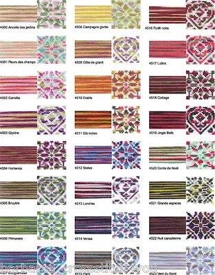 DMC COLORIS SKEINS/THREADS (24 COLOURS/SHADES) + HALF SET FREE POST