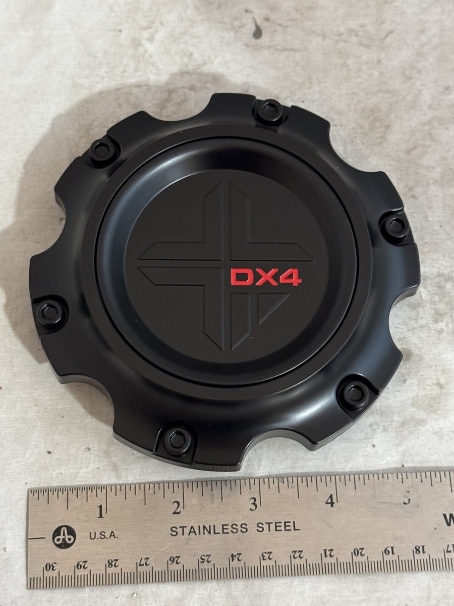 DX4 Wheel SNAP-IN Black Rim Hub Cover Center Cap 6 Lug 6x5.5 6x139