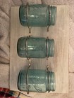 Ball Heritage Mason Jars 100th Anniversary and Daisy lid insert Wall Display