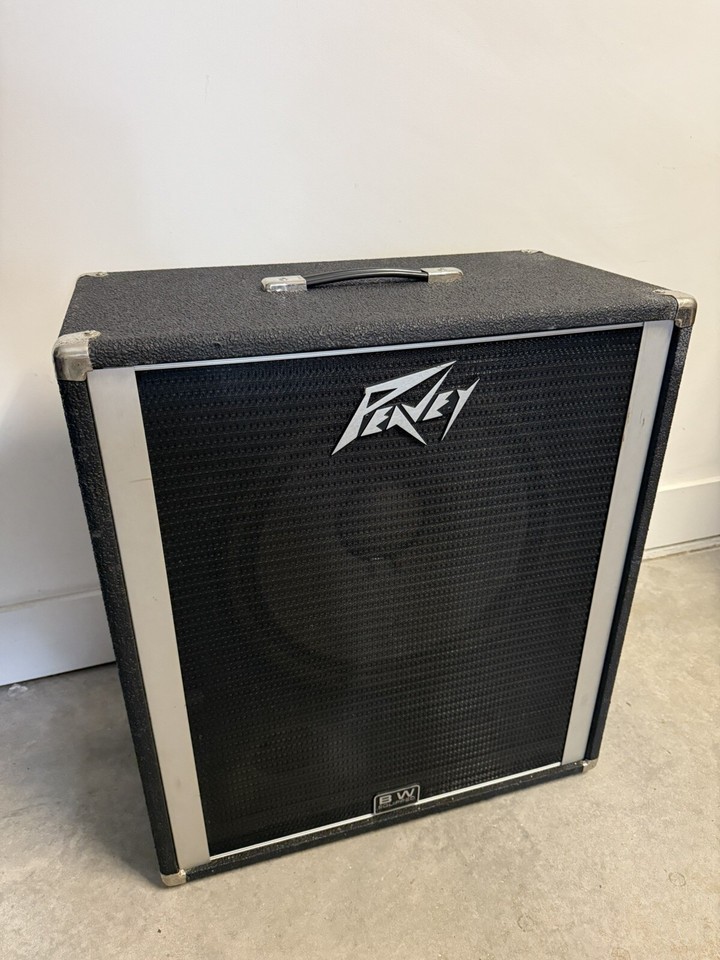Peavey 115 BW Enclosure 1x15" Bass Cabinet w/ Black Widow Speaker | eBay