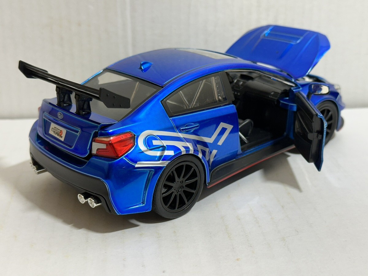 ミニカー JDM TUNERS 2012 SUBARU IMPREZA WRX STI 2012 Subaru Impreza WRX STI Red 