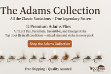 The Adams Collection – Set of 12 Flies (All Variations & Sizes)