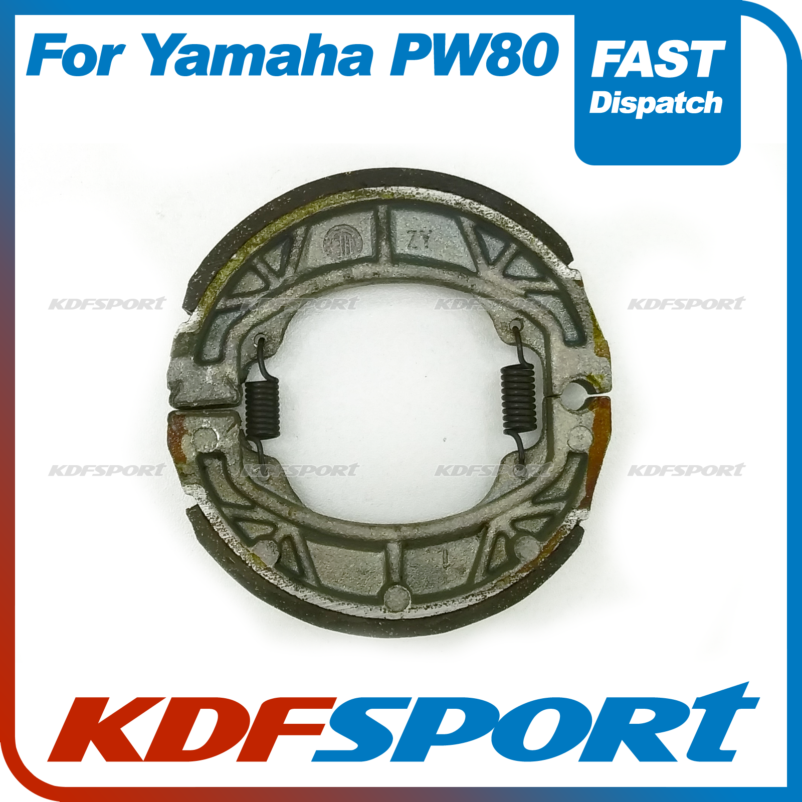 KDF Brake Shoe Kit Rear Brake Shoe for Yamaha Pw80 Peewee 80 (20002011