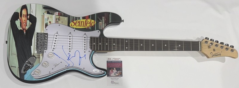 JERRY SEINFELD SIGNED CUSTOM ELECTRIC GUITAR SEINFELD LEGEND JSA COA