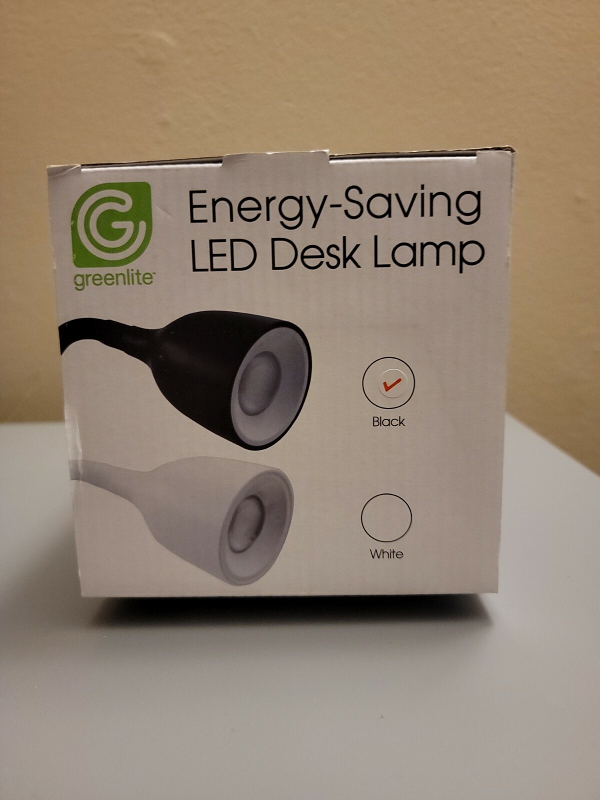 Greenlite LED Flexible Black Home Desk Lamp Energy Saving 3000k Bright