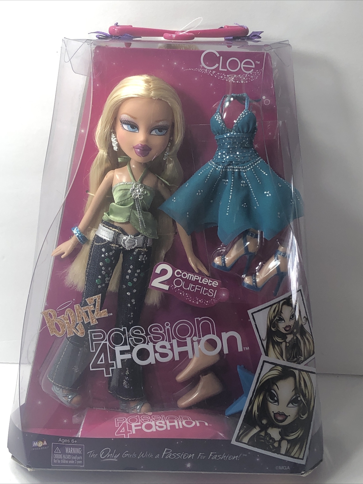 Bratz Passion 4 Fashion Cloe 2ème Edition RARE Poupée