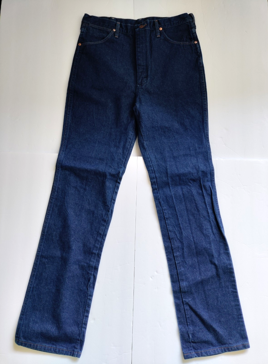 Wrangler 936DEN Men's 36 X 36 Dark Blue Denim Jeans USA | eBay