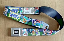 2013 Buckle-Down Rugrats Seatbelt Belt Buckle Up USA - Red Monkey Designs