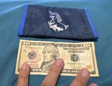 1980  s VINTAGE UNICORN FANTASY TRI-FOLD WALLET PEGASUS