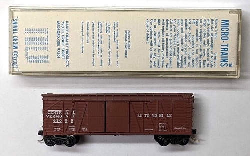 MTL Micro-Trains 29279 (29050) Central Vermont 41099 40 pies madera vagón marca BL | Zustand: New