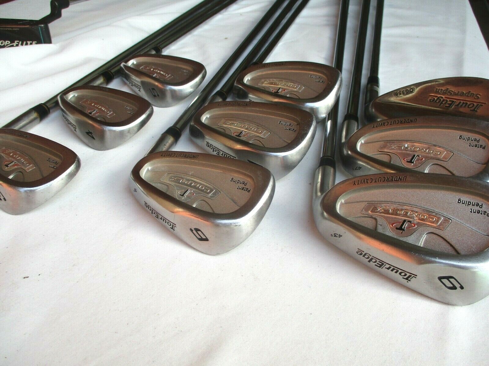 TOUR EDGE Iron Set COMP LX UNDERCUT CAVITY REGULAR STEEL 3pw & 56