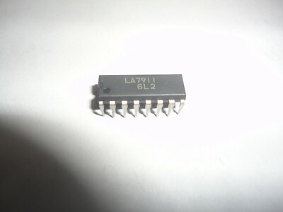 SANYO IC LA7911 DIP16 USED BY VARIOUS BRANDS AND MODELS. FREE USA SHIPPING