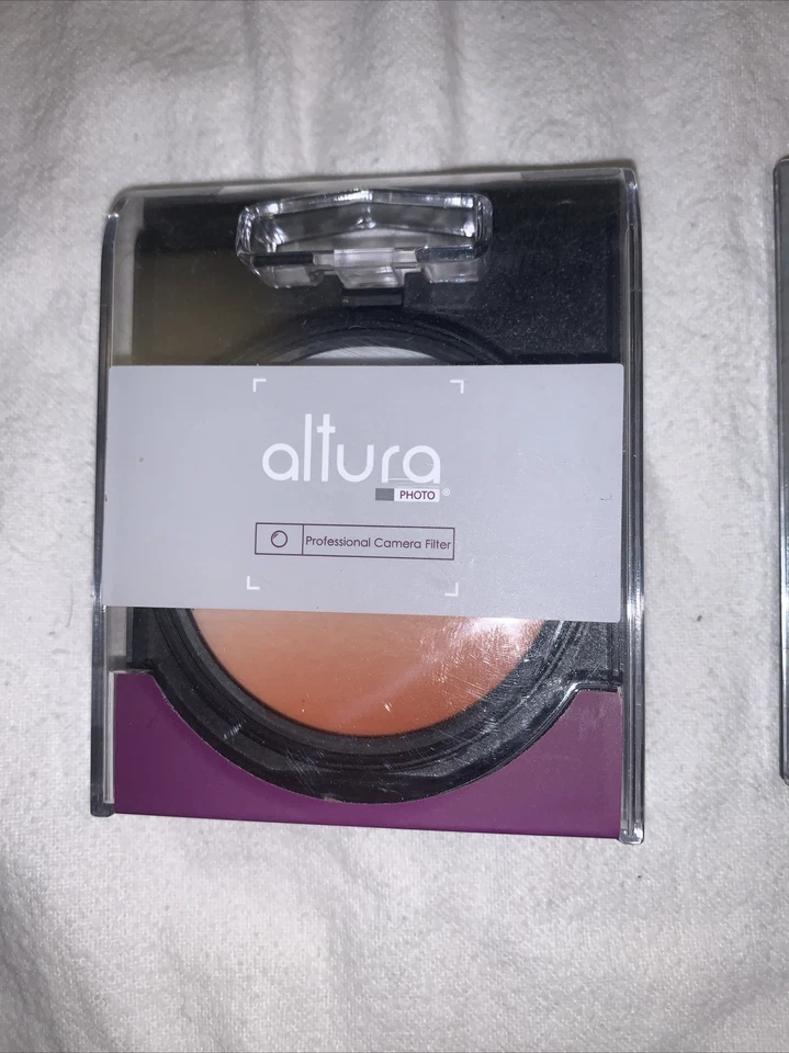 Set of 2 Altura Photo Professional Camera Filter 58mm - Gradual Orange and Blue - Image 3 of 4