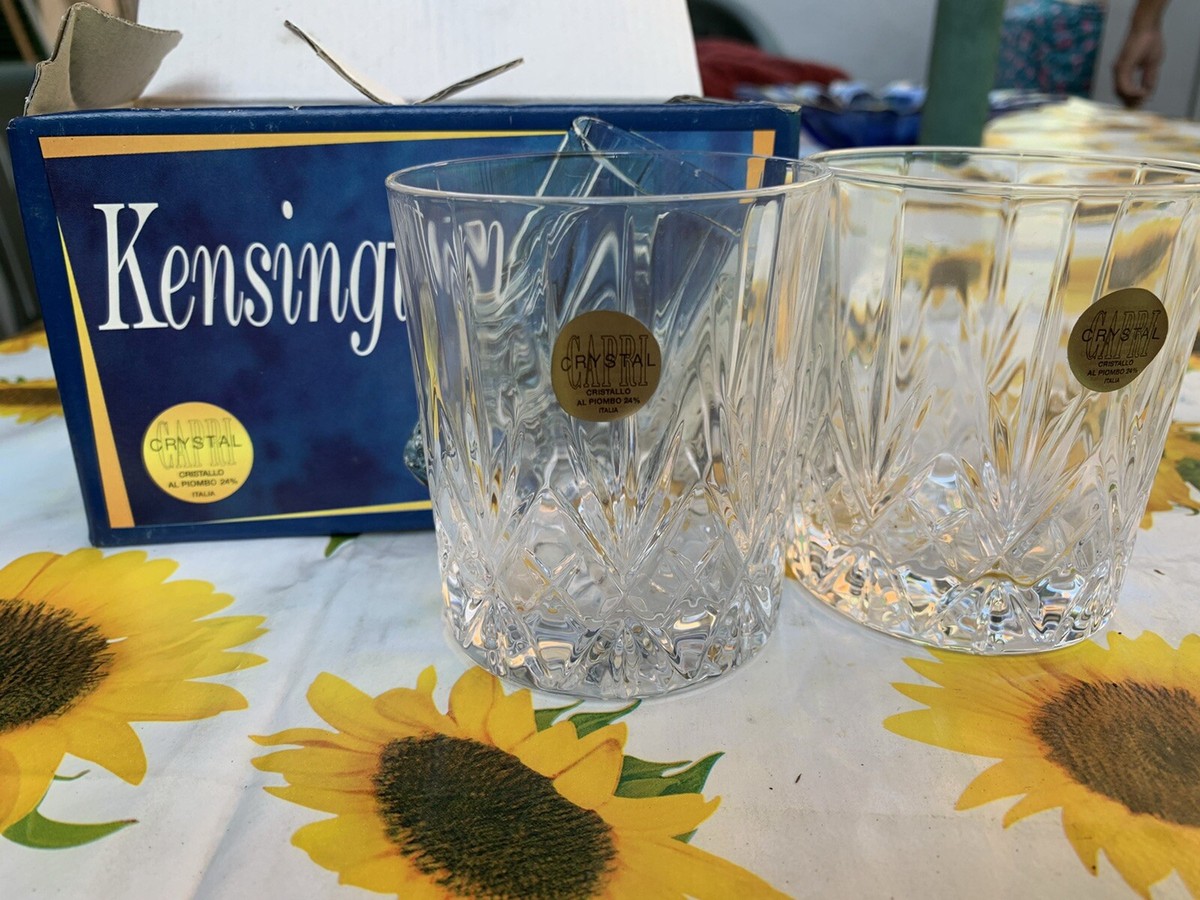 Bicchieri Da Martini In Cristallo Europeo Viski - Set Di 4, Senza Piombo, 207 Ml, Eleganti