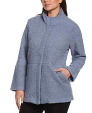 Rafaella Women Petite Teddy Coat Jacket Size Pm,nwt!