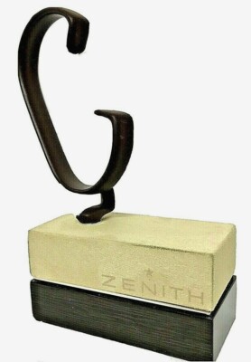 Socle De Présentation / Support Pour Montre Zenith Authentique - Vintage 1970-1980