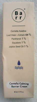 BARR Centella Calming Barrier Cream 2.7 oz Vegan NEW Sealed