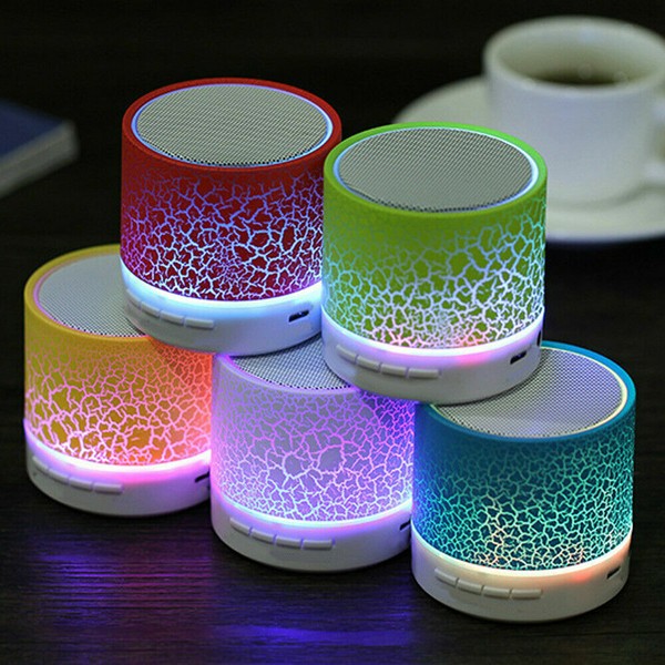 Alternate view of Luminous Lights Rechargeable Wireless Bluetooth Speaker Portable Mini Super Bass