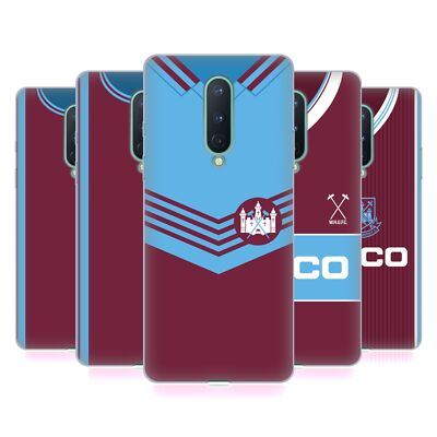 OFFICIAL WEST HAM UNITED FC RETRO KITS SOFT GEL CASE FOR GOOGLE ONEPLUS PHONES
