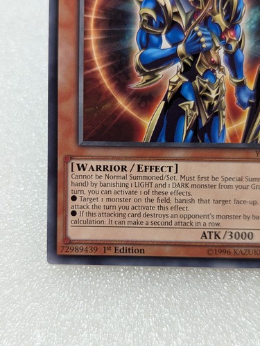 Yu-Gi-Oh Trading Card Game TCD Black Luster Soldier YGLD-ENA02 1st Edition 1996 - Picture 5 of 6