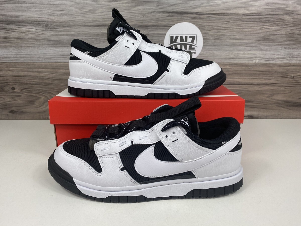 Nike Air Dunk JUMBO Black White 'Reverse Panda' Shoes (DV0821 002