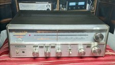 Harman Kardon HK 450 stereo receiver. Classic silver face unit