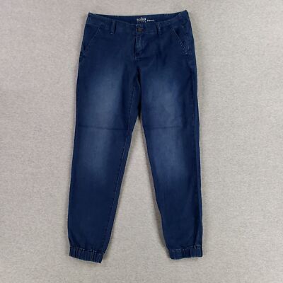 Soho Trouser Jean Size 2 Super Soft Lightweight Jogger Elastic Cuffs