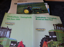 19 John Deere/Traktor/Schlepper/Teleskoplader Prospekte-Daten/Infos /Landt.