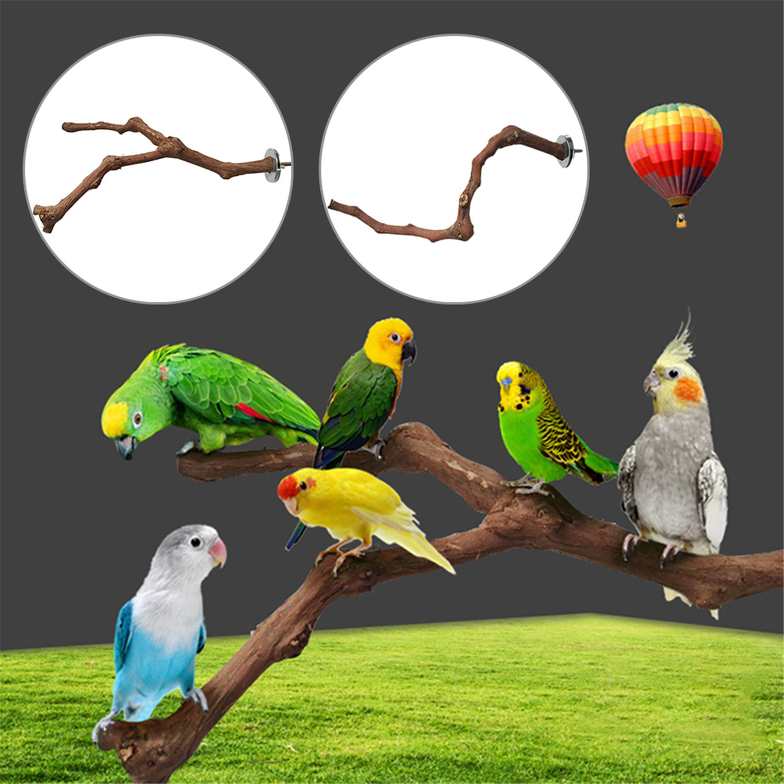 Grape Vine Bird Perches Natural Grapevine Bird Cage Parrot Perch Tree Branches eBay
