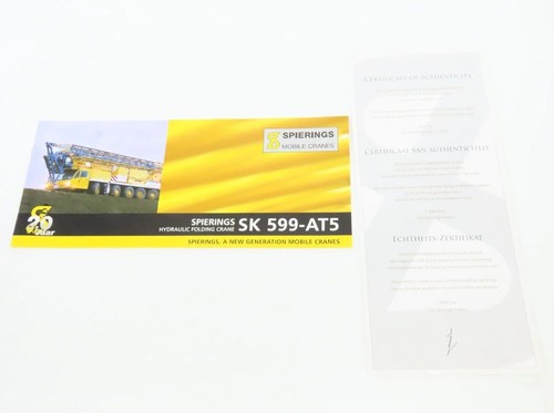 Spierings SK599-AT5 Hydraulic Folding Crane - WSI 1:50 Scale Diecast Model #9004 - Picture 9 of 11