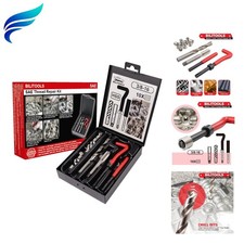 3/8-16 inch Thread Repair Kit, HSS Drill Helicoil Repair Kit SAE