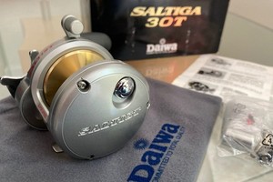 daiwa saltist 30 ha TROLLING REEL RH  Grimsby Tackle duty alloy gears and dual anti Daiwa Saltist Levelwind 30HB Multiplier