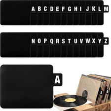 Vinyl Record Dividers, CD Dividers, A-Z Divider for DVD File CD Albums
