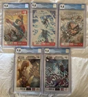 Amazing Spider-Man #1-5 ALL CGC 9.8 - 2014  1st app. Silk Marvel Comics
