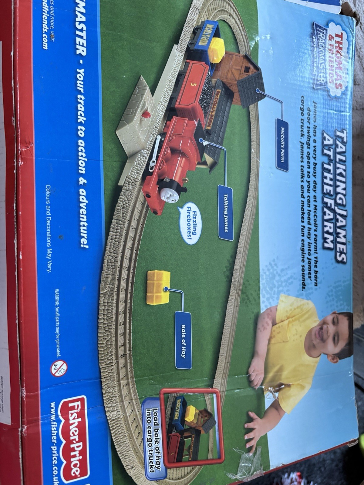 Thomas And Friends Track Master Talking James At The Farm