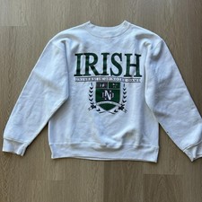 Vintage 1990s Notre Dame University Fighting Irish Crewneck Sweatshirt