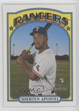 2021 Topps Heritage High Number French Text O-Pee-Chee Back Sherten Apostel 19wd