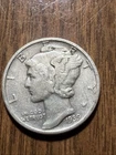 1939 Mercury Dime - Actual Silver Coin  Shown Same Day Shipping