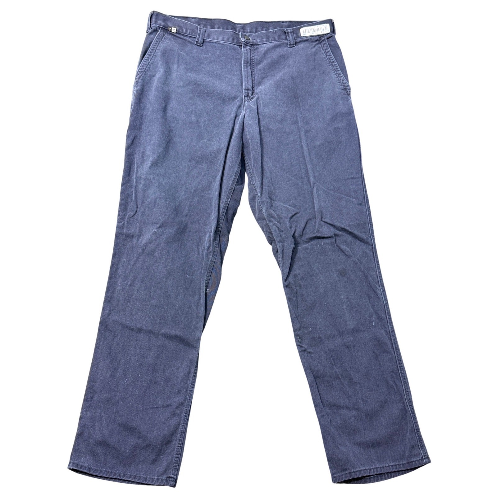 Carhartt FR Pants Mens 40x36 Blue CAT 2 Flame Resistant Fire 371-20 Work Wear