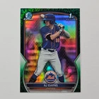 2023 Bowman Chrome Draft AJ Ewing 1st DP Green Grass Refractor 23/99 @4E