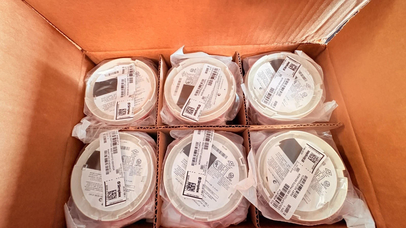 Simplex 4098-9714 Photoelectric Smoke Sensor - Same Day Shipping (SEALED)