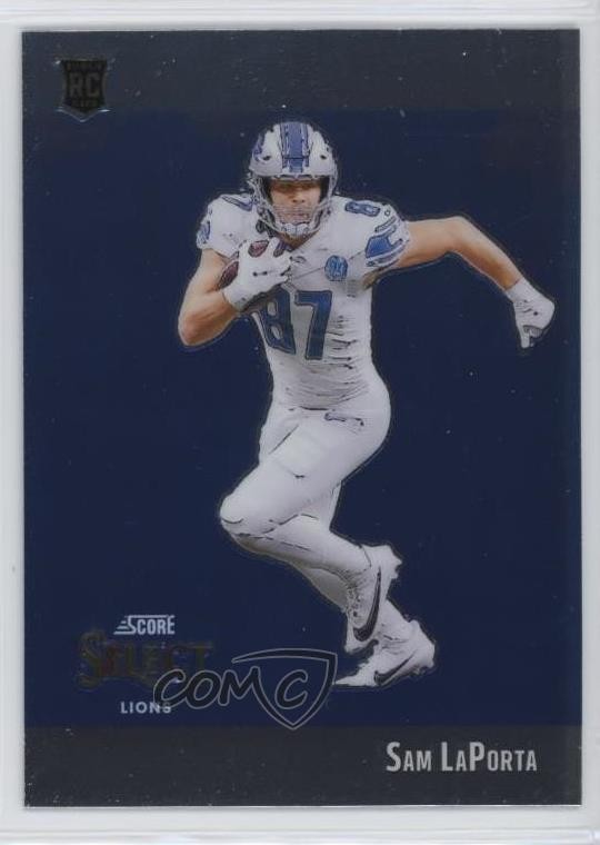 2023 Panini Select Score Select Throwback Sam LaPorta #STW-SLA 1jj7