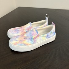 Art Class Multicolor Tie-Dye Kids Sneakers Girls Size 2 Slip On Brand New NWOT