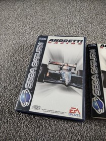 Sega Saturn Spiel - Andretti Racing - Komplett Originalverpackt
