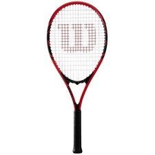Federer Red/White/Black Tennis Racket - Lightweight Design