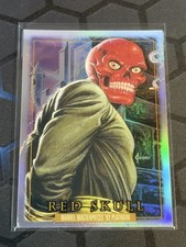 2024 SkyBox Marvel Masterpieces 92 Platinum Red Skull #80 Rainbow
