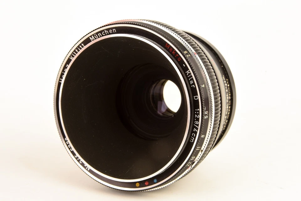 Kilfitt Makro Kilar D 4cm 40mm f/2.8 Macro Lens in Box with Caps for Exakta V21 - Image 2 of 4