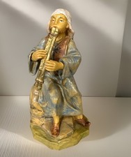 Fontanini 5” Matthias Playing Pipes. Hand Painted Retired