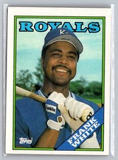 1988 Topps #595 Frank White