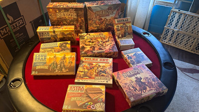 CMON Zombicide Undead or Alive Expansion Lot - Dead West, Gears & Guns